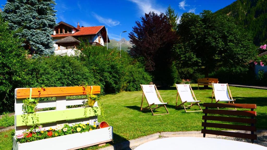 Zahrada ubytování Gasthof Falkeis