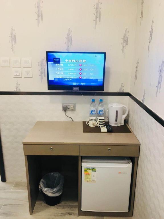 Dapur atau dapur kecil di Vve Vve Hotel