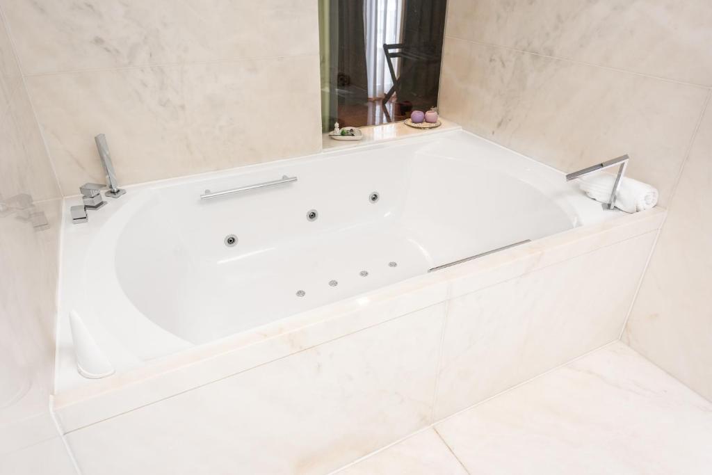 Koupelna v ubytování Hotel dos Zimbros