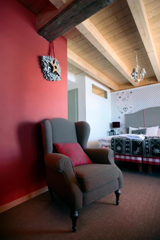 Posezení v ubytování Hamilton Lodge & Spa