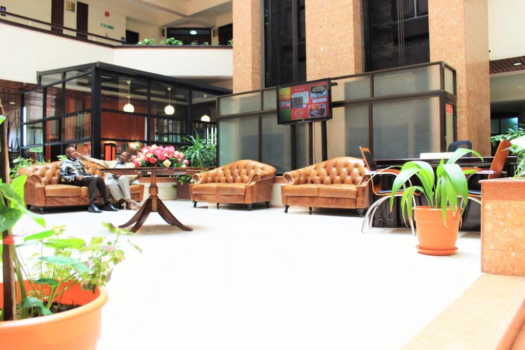 Posezení v ubytování Merica Hotel