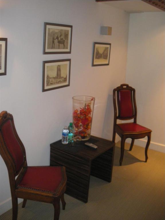 Posezení v ubytování Amaryllis Hotel Veurne
