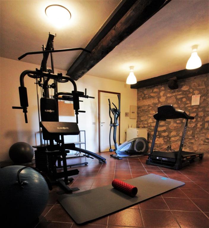 The fitness centre and/or fitness facilities at Apartment Casa Gianfrati