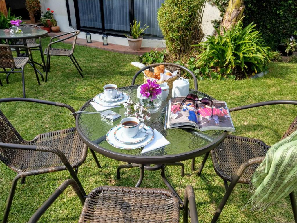 Zahrada ubytování Hotel Rincon Aleman