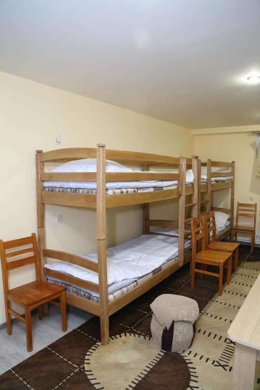 Postel nebo postele na pokoji v ubytování Arsego Hostel