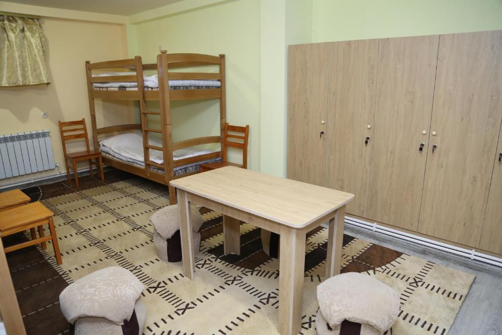 Postel nebo postele na pokoji v ubytování Arsego Hostel