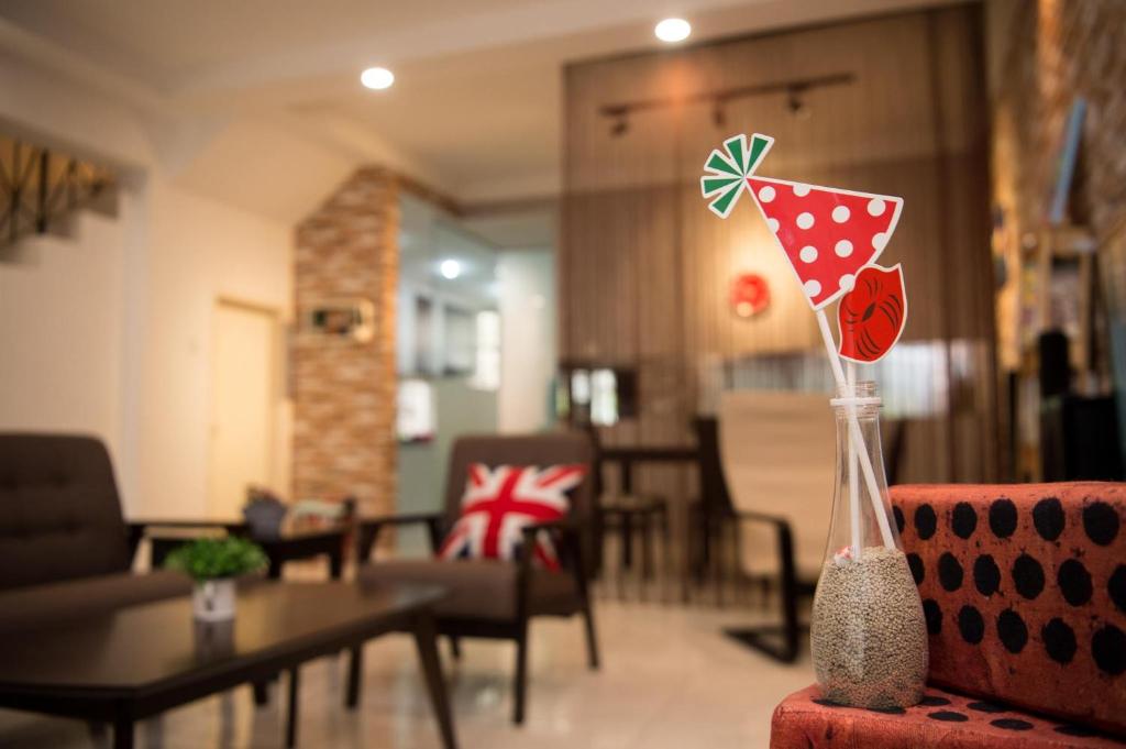 Posezení v ubytování Skudai Homestay Pulai Perdana near UTM JPO and Taman Universiti