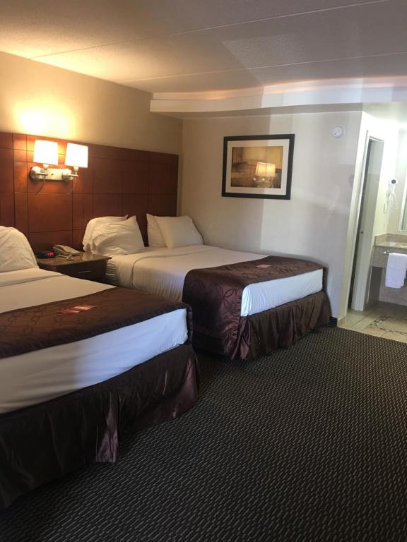Ramada by Wyndham Rockville Centre - Queen Room Met Twee Queensize Bedden - Niet -roken