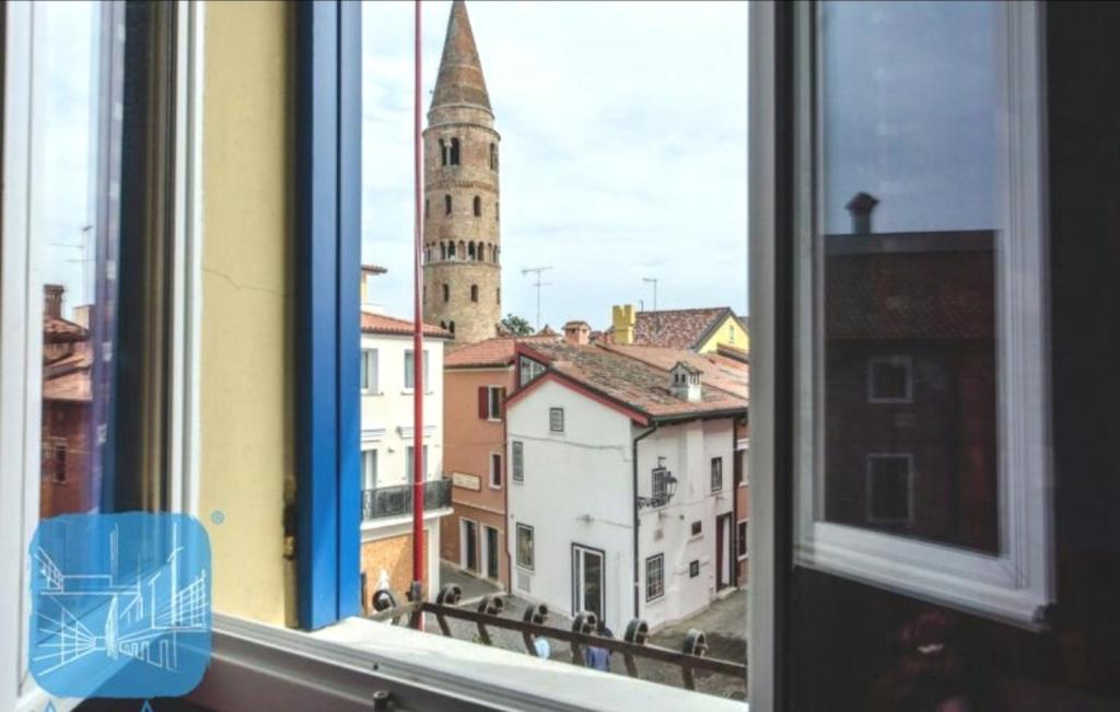 Výhľad na mesto Caorle alebo výhľad na mesto priamo z apartmánu