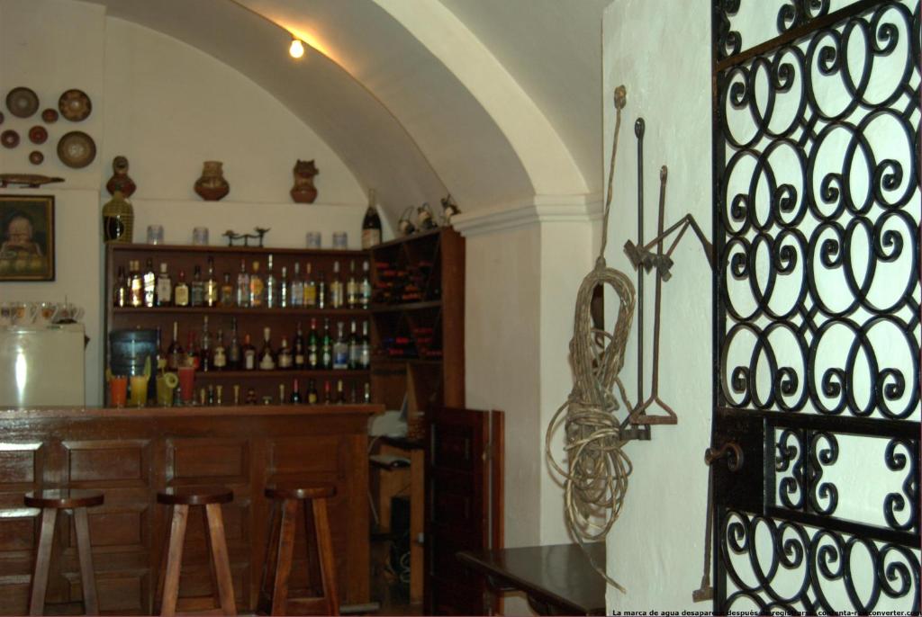 Lounge nebo bar v ubytování Hacienda La Cienega