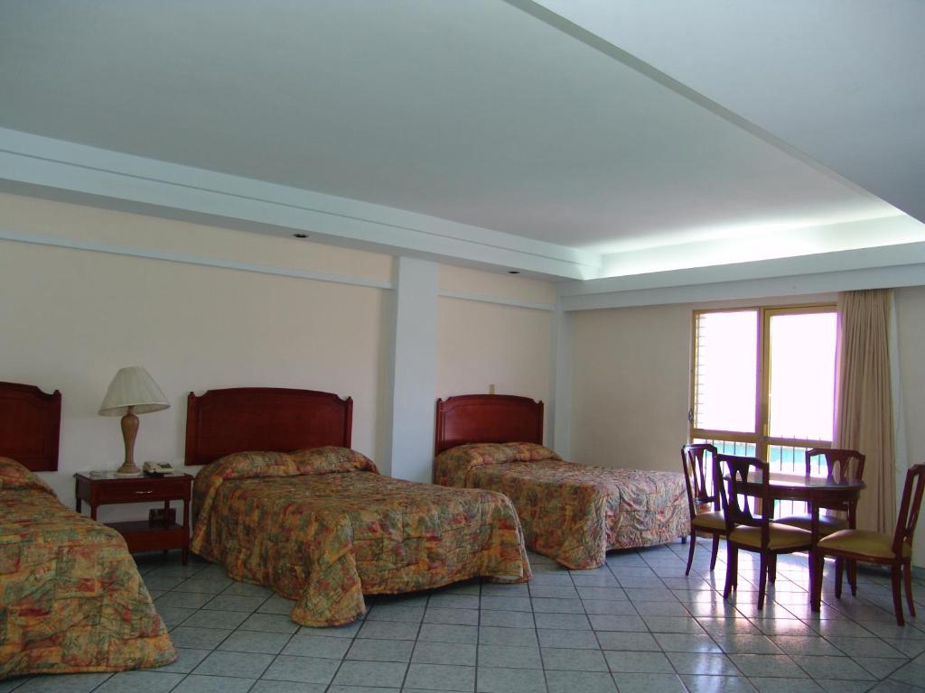 Posezení v ubytování Hotel Posada Arcos