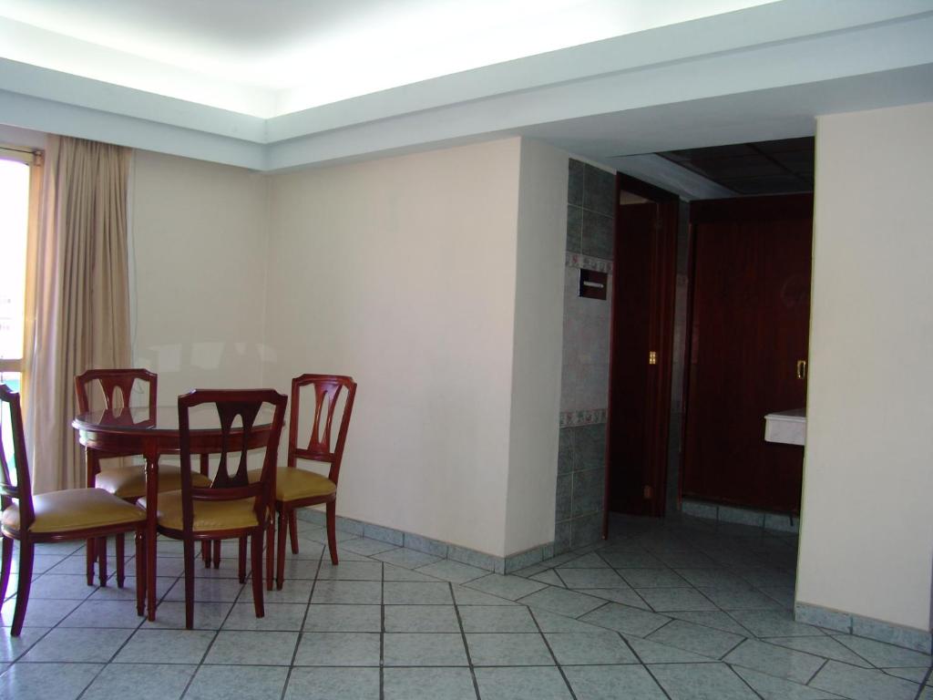 Posezení v ubytování Hotel Posada Arcos