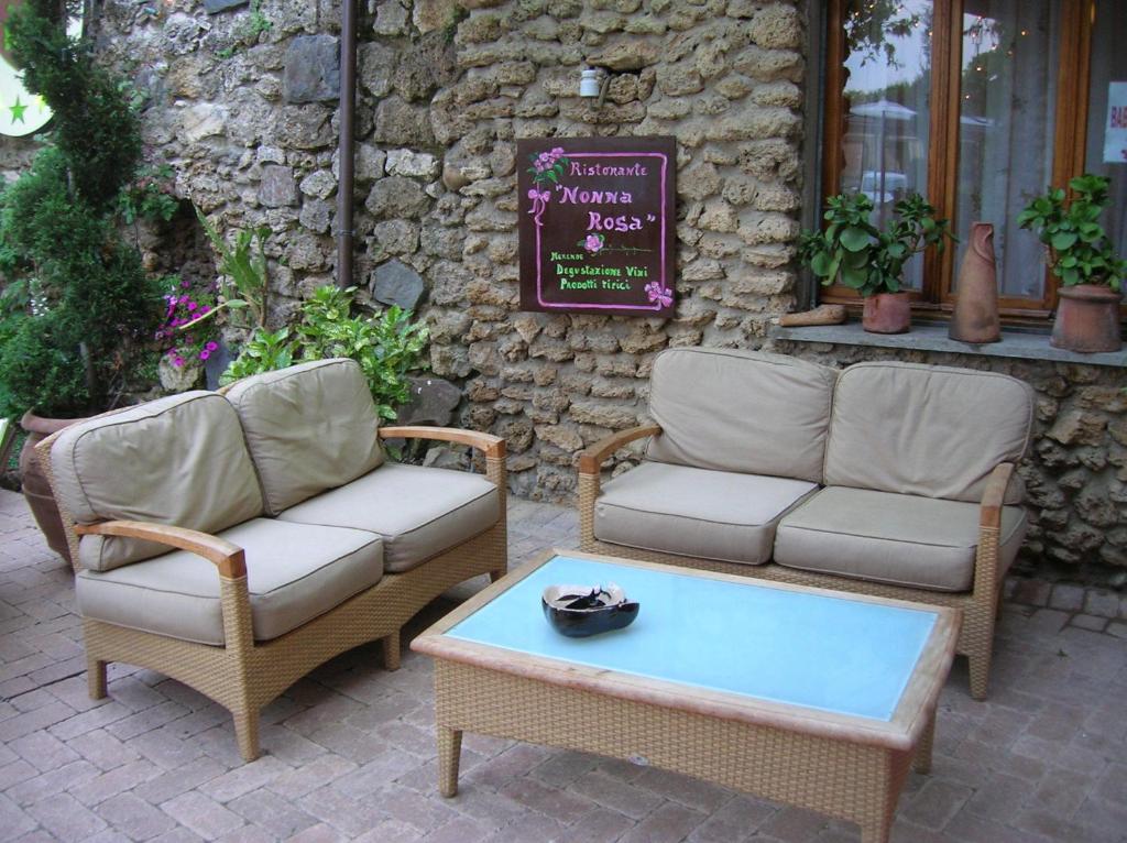 Posezení v ubytování Hotel Rosati