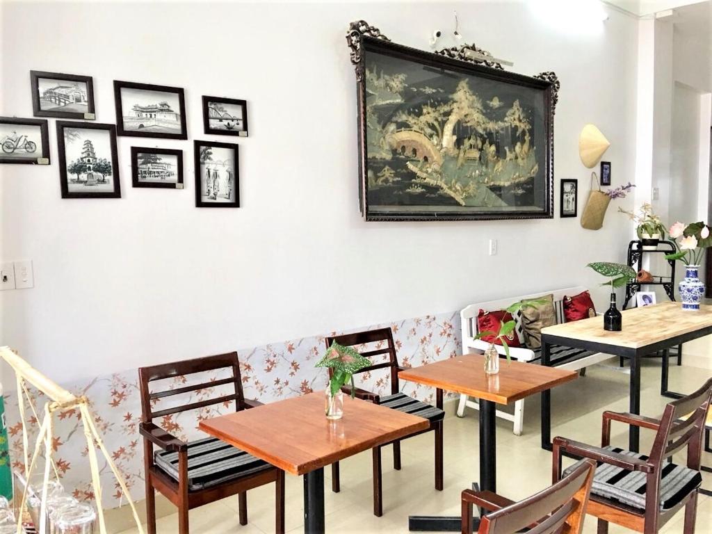 Posezení v ubytování Rubis Hostel
