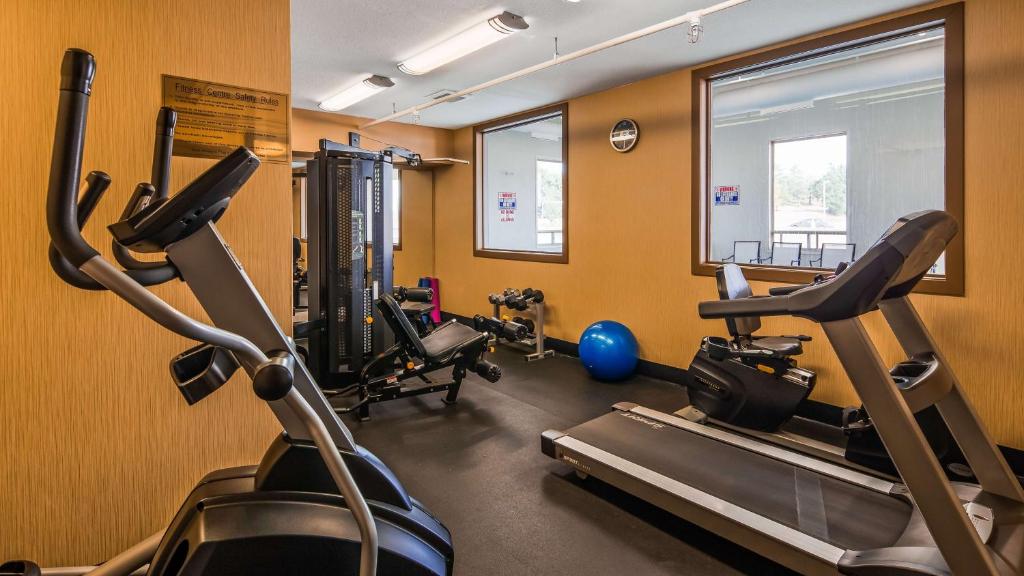 Fitness centrum a/nebo fitness zařízení v ubytování Best Western Plus Estevan Inn & Suites