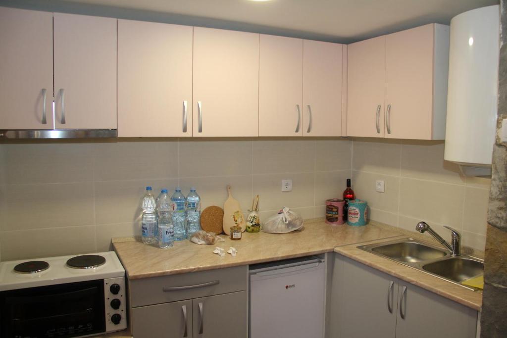 A kitchen or kitchenette at Vila Zlatibor Tornik