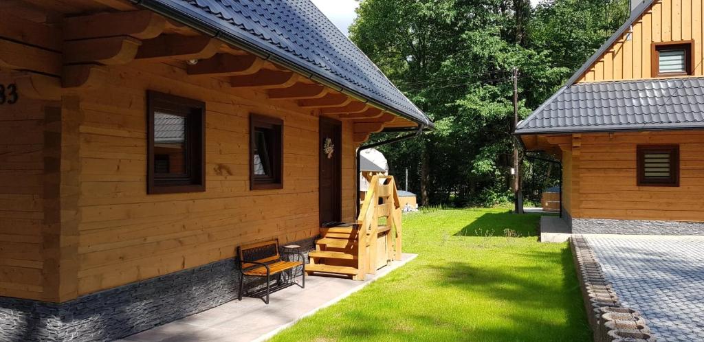 Budova, v ktorej sa horská chata nachádza