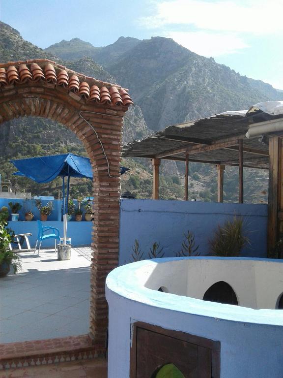 Nespecifikovaný výhled na hory nebo výhled na hory při pohledu z bed and breakfast