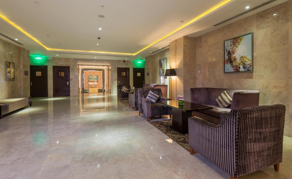 Posezení v ubytování Boudl Al Qasr