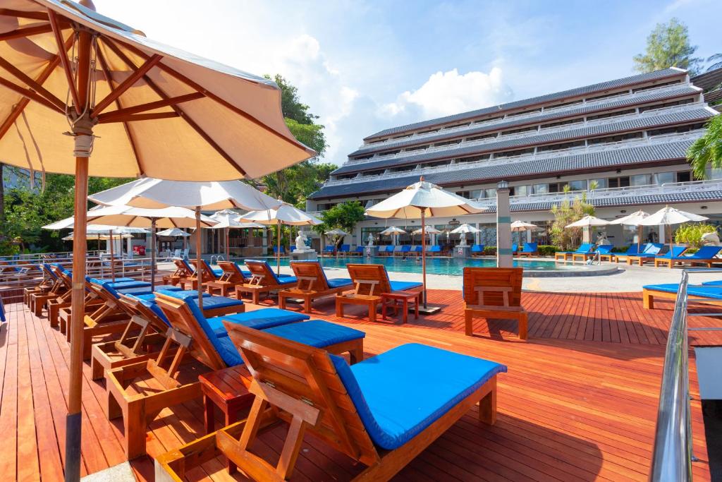 Bazén v ubytování Orchidacea Resort - Kata Beach nebo v jeho okolí