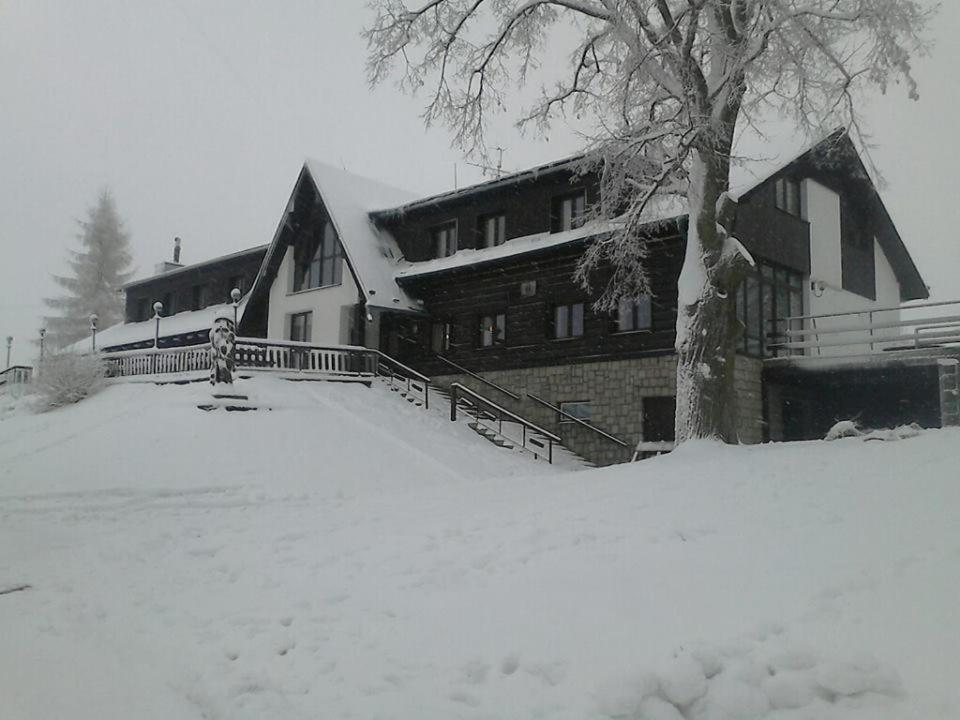 Penzion Pohlednička v zimě