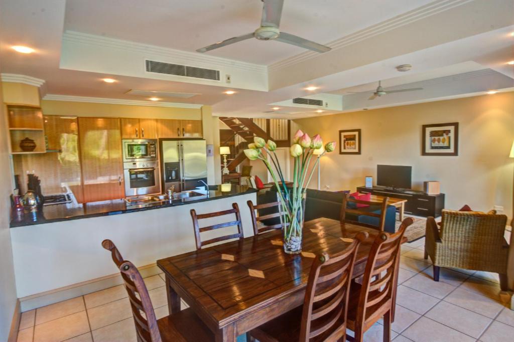 Posezení v ubytování Paradise Links Resort Port Douglas