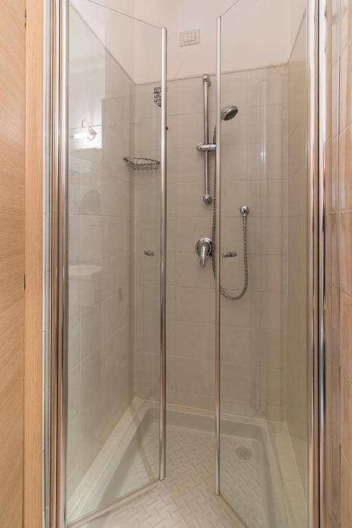 Koupelna v ubytování Hotel Miorelli