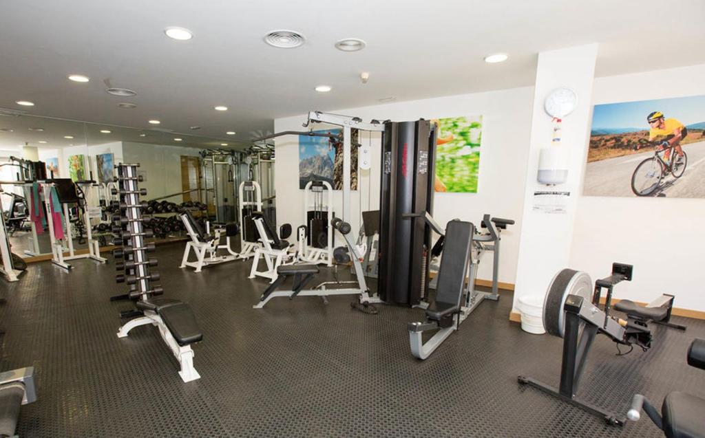 Fitness centrum a/nebo fitness zařízení v ubytování Ona Pearly Grey