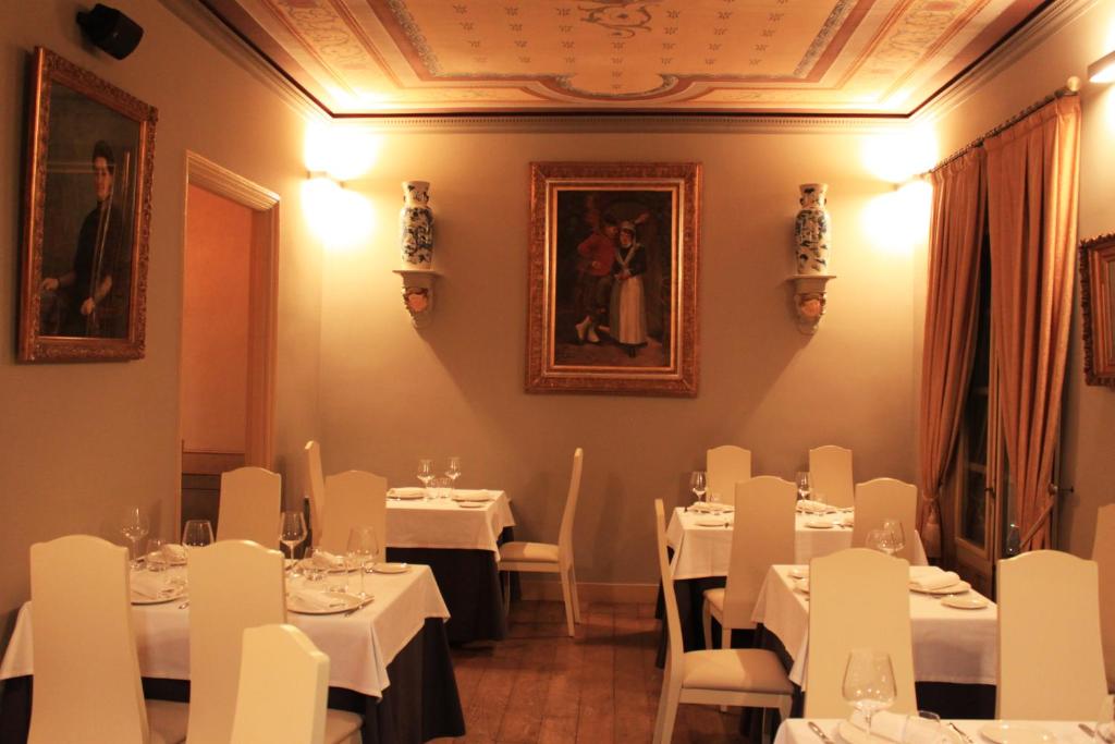 Restaurace v ubytování Hostal Siglo XIX