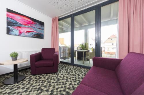 Posezení v ubytování Hotel Saxenhof