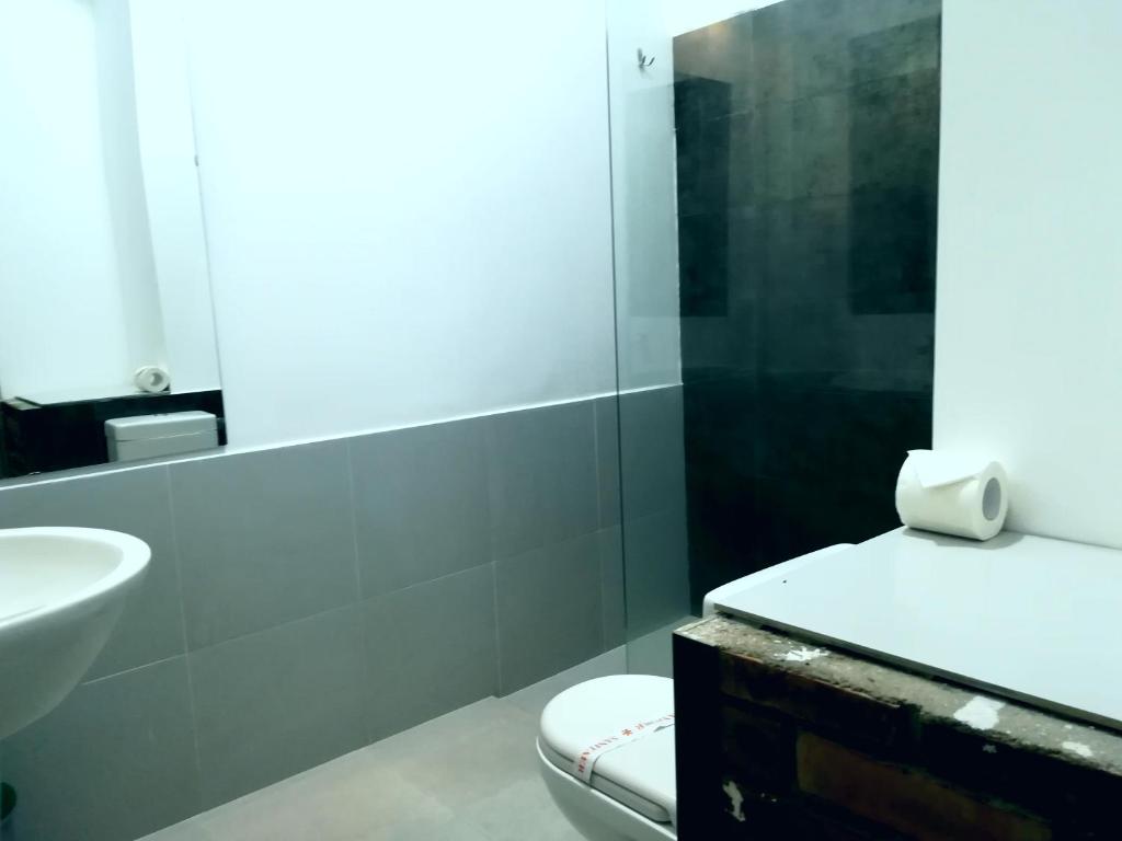 Koupelna v ubytování Lavendra Villa Mirissa