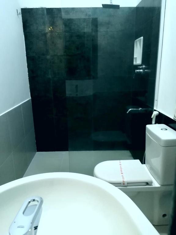 Koupelna v ubytování Lavendra Villa Mirissa