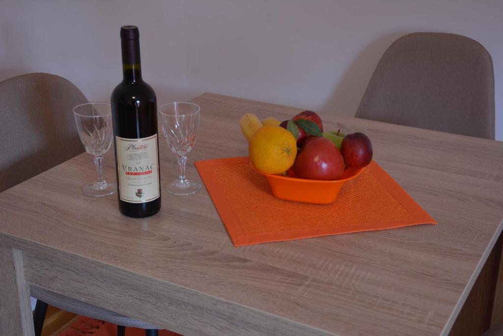 Nápoje v ubytování Apartman Radmanovac