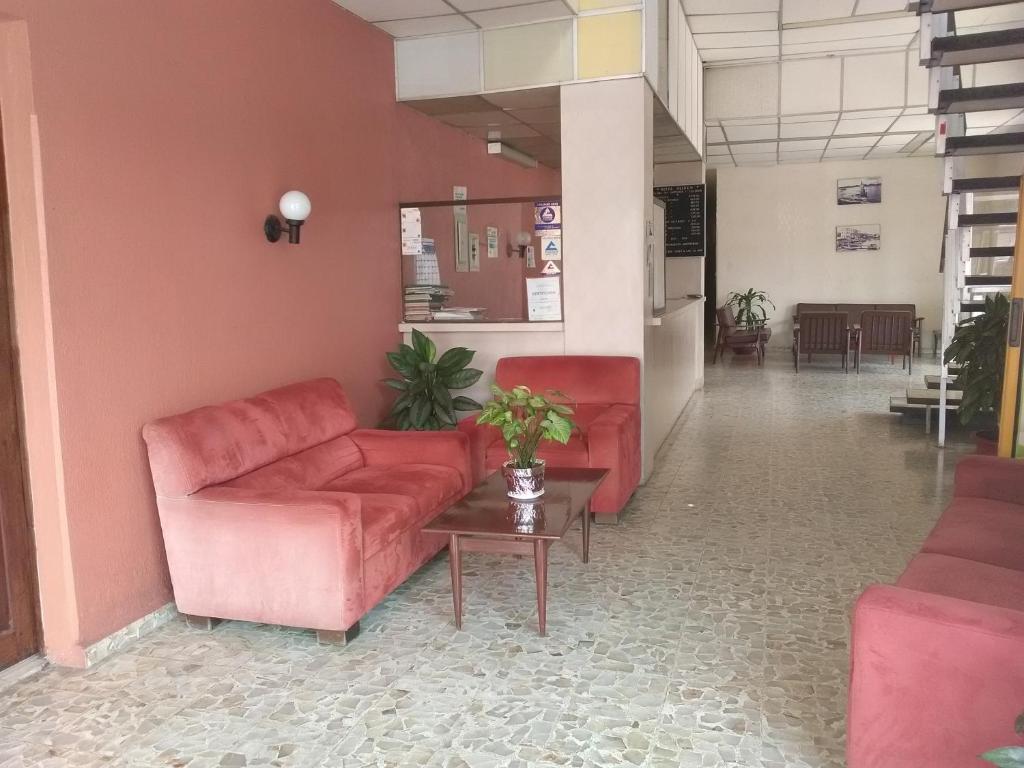 Posezení v ubytování HOTEL OLIDEN