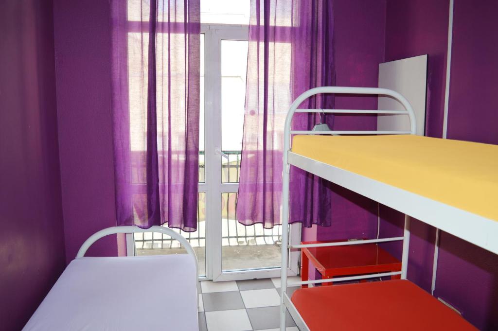 Postel nebo postele na pokoji v ubytování City Center Hostel