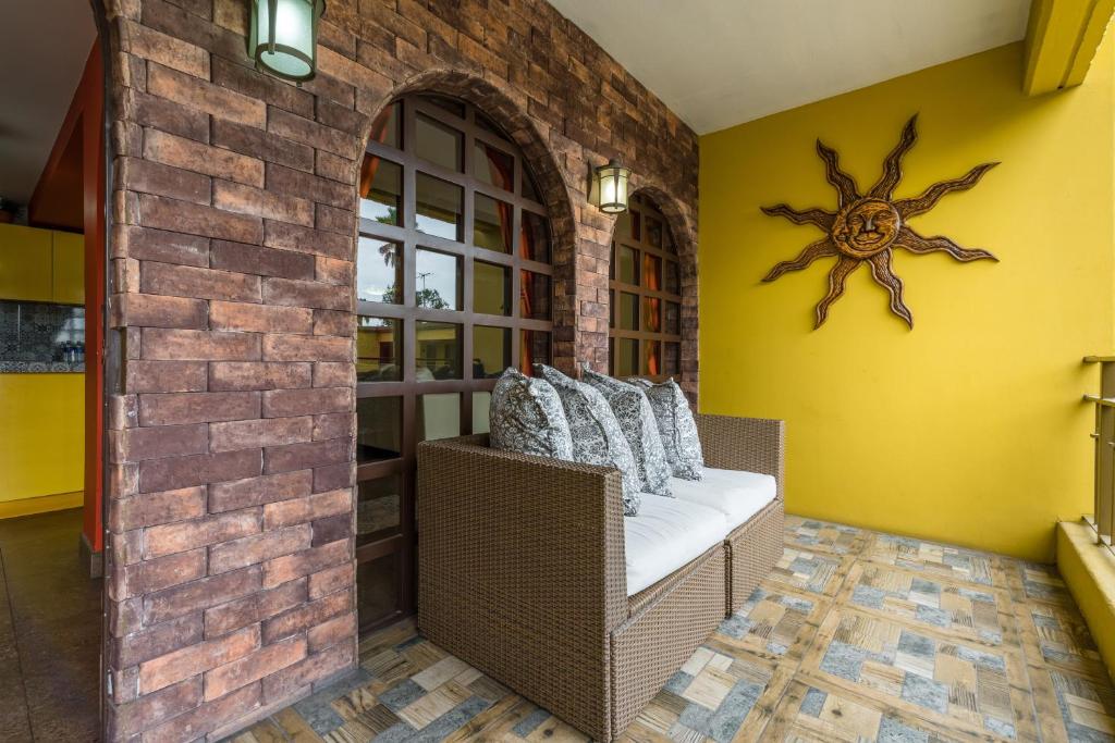 Postel nebo postele na pokoji v ubytování Baja Inn Hoteles Rio