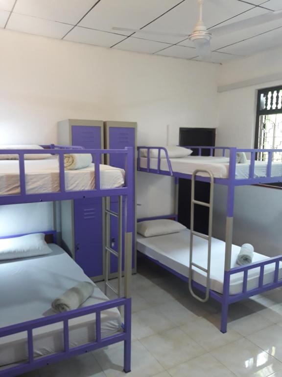 Postel nebo postele na pokoji v ubytování Coco Hostels - Weligama