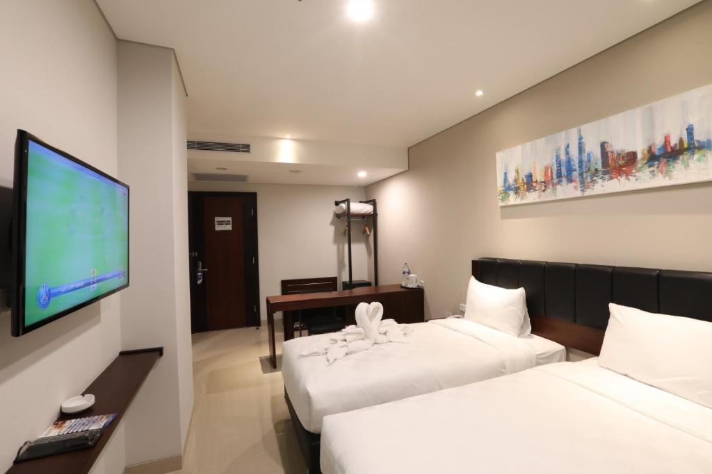 PrimeBiz Hotel Surabaya - Superieure Tweelingzaal