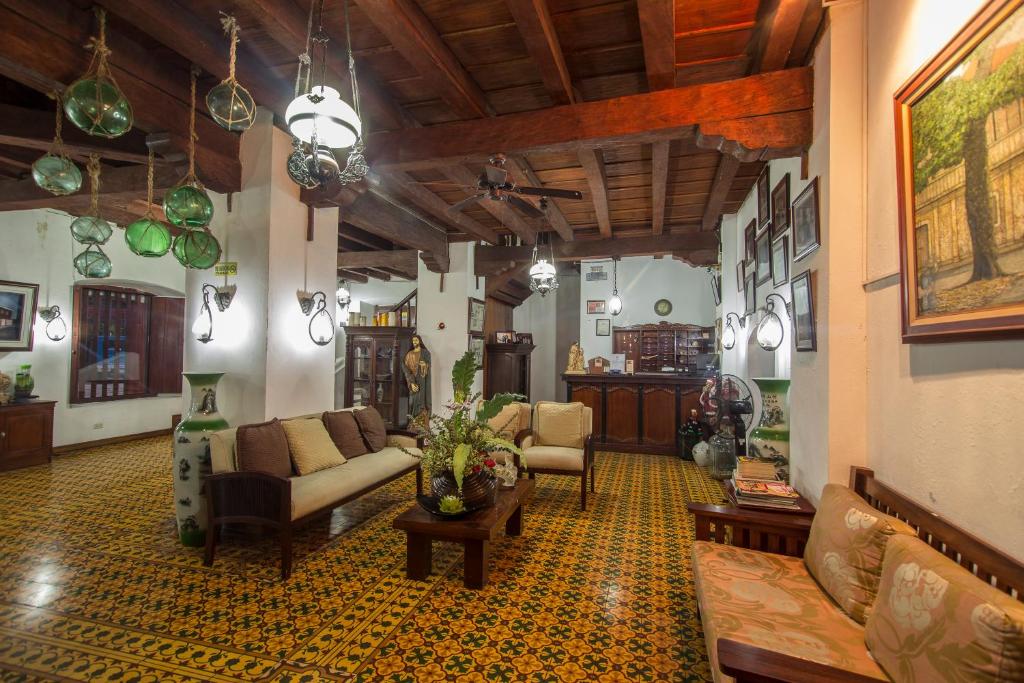 Posezení v ubytování My Vigan Home Hotel