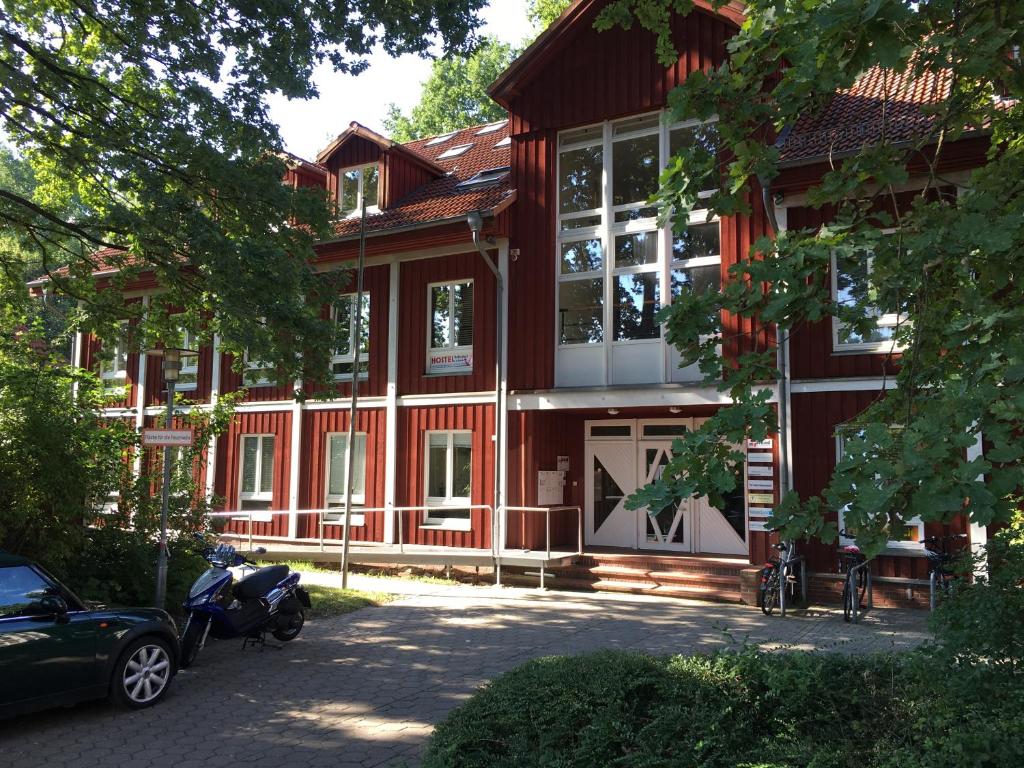 Budova, kde se hostel nachází