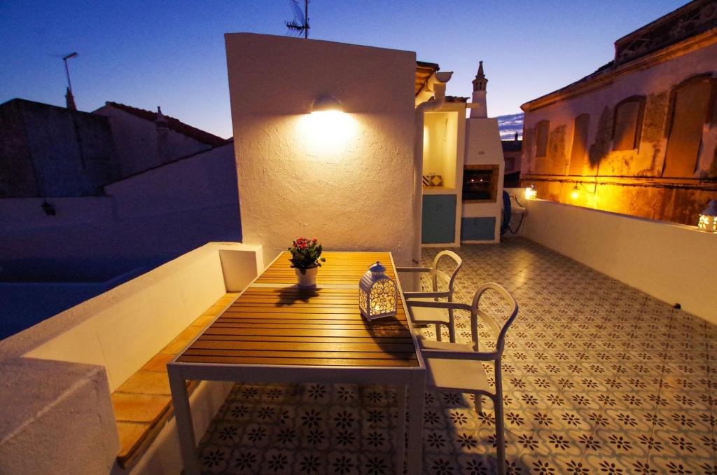 Balkón nebo terasa v ubytování Casa Margarida Azul