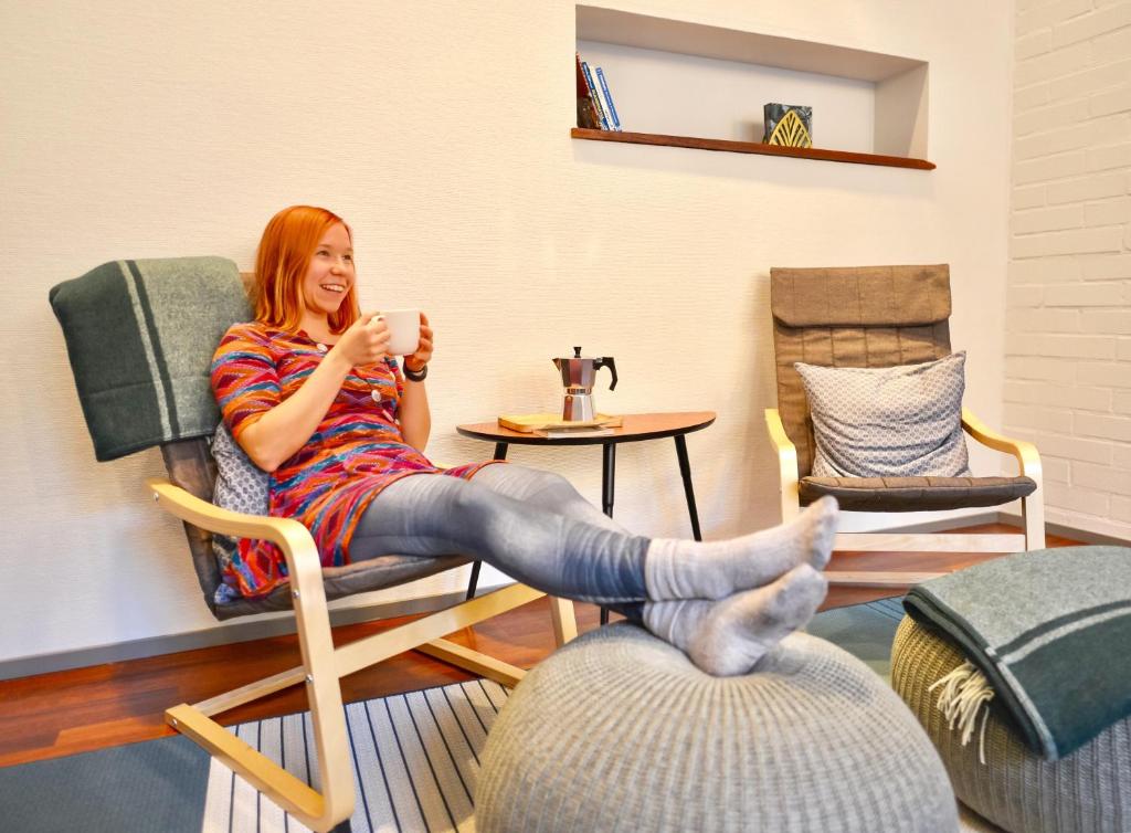 Posezení v ubytování Apartment Diana Park