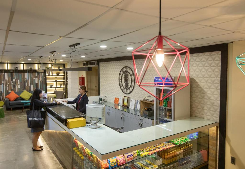 Posezení v ubytování Value Star Inn