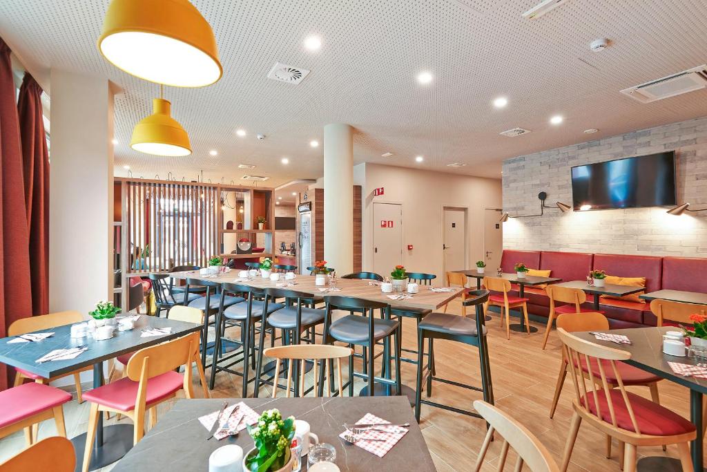 Restoran või mõni muu söögikoht majutusasutuses Appart'City Confort Bruxelles Centre Gare du Midi