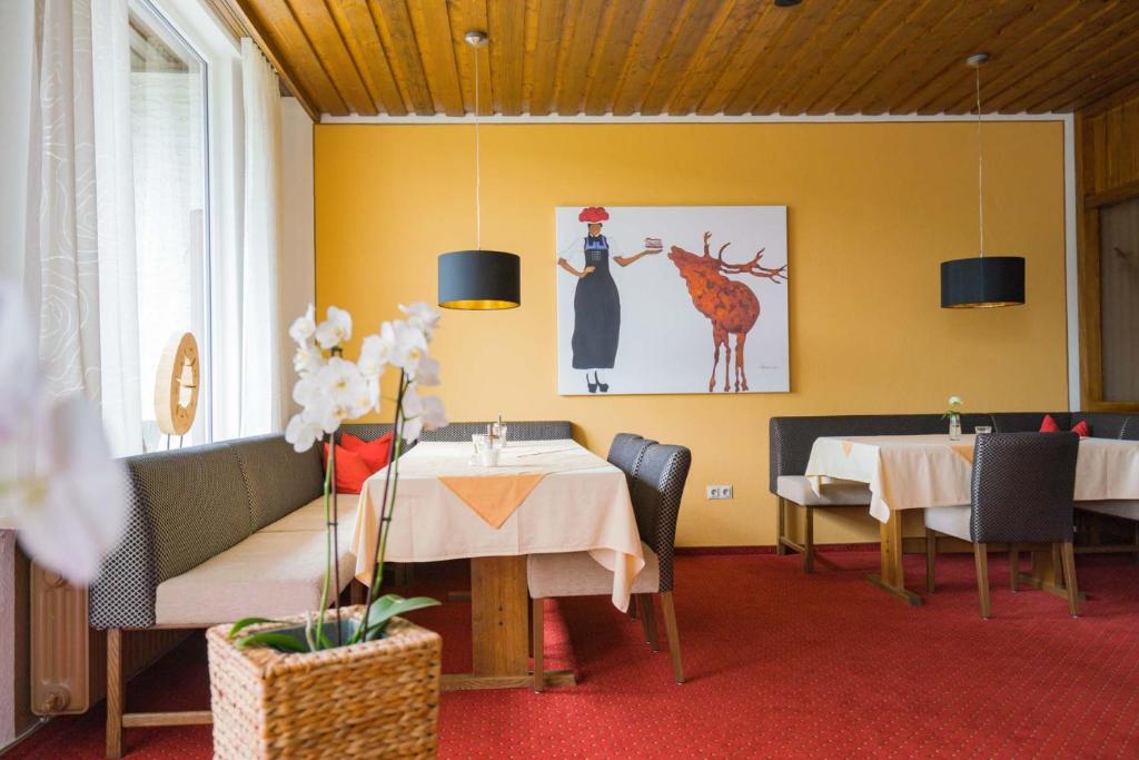 Posezení v ubytování Pension Himmelreich