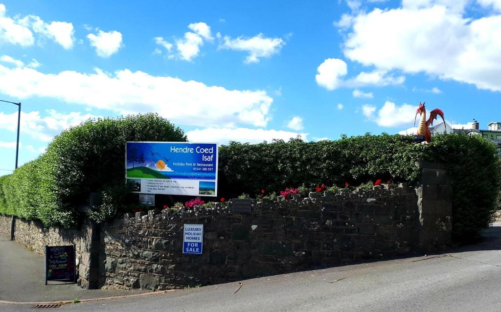 Zahrada ubytování Hendre Coed Isaf Caravan Park