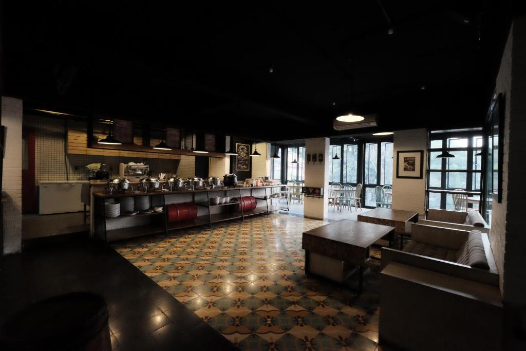 Posezení v ubytování Namin Dago Hotel