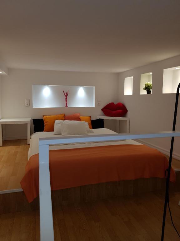 Posteľ alebo postele v izbe v ubytovaní Connection Guesthouse