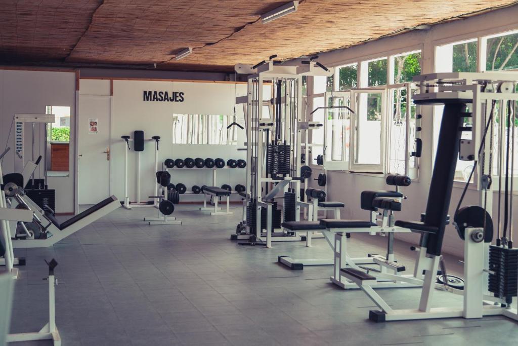 Posilňovňa alebo fitness centrum v ubytovaní Camping Sènia Caballo de Mar