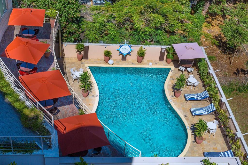 Bazén v ubytování Bliss Resort nebo v jeho okolí